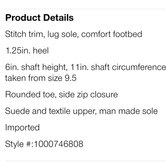 Donald Pliner Suede Comfort Lug Side Zip Booties - Picture 3 of 8